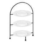 Porcelain plate 21 cm white for servingstand 77875050 product photo