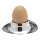 RVS eierdopje met vaste schotel ø 11 cm zilver Productfoto