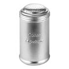 Aluminum cocoa spreader with imprint ø 6.5x9.5 cm silver product photo