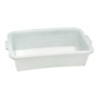 Plastic meat tray PE 65x40x18 cm 40L white product photo