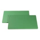 Plastic cutting board smooth 60x35x2 cm green product photo