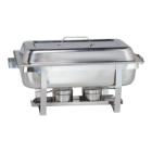 MaxPro stainless steel chafing dish 1/1 GN 60.5x35.3x30.2 cm product photo