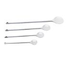 Waca melamine cooking spoon round 38 cm white product photo