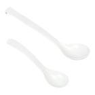 Waca melamine salade/dressinglepel 24 cm wit Productfoto