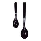 Waca melamine salad spoon 24 cm black product photo