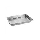 CaterChef stainless steel gastronorm perforated insert pan 1/1GN 53x32.5x6.5 cm product photo