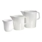 Kunststof maatbeker 5L wit Productfoto