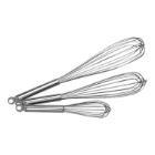 Stainless steel chefs whisk type B with eye ring 40 cm product photo