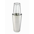 Shaker 0.8 litre 2-parts stainless steel with glass product photo