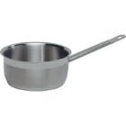 Stainless steel low saucepan 1.2 L 14×7 cm product photo