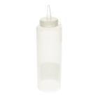 Hendi kunststof knijpfles saus 0.35L transparant Productfoto