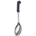 RVS opscheplepel 34cm met zwart PP handvat Productfoto