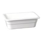Melamine gastronormbak 1/6 17.5x16.2x10 cm wit Productfoto