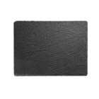 Natural slate tray 26.5x20.5 cm black product photo