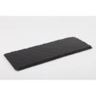 Natural slate tray 30x12 cm black product photo