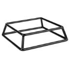 Metal / PVC buffet stand Multi 18x18x5 cm black with anti slip coating product photo