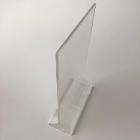 Acrylic menu stand A5 15x21 cm with swing base product photo