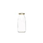 Juice bottle 25 cl golden lid included product photo