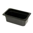 Cambro gastronormbak 1/6 GN 10cm 16,2x17.6x10cm pc zwart Productfoto
