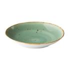 Q Authentic porcelain coupe pasta plate Reactive Blue ø 26.2 cm product photo