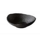 Oyster crockery plate 25x23.5x5.5 cm black product photo