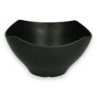 Melamine kom Zen vierkant 28x28x14.7 cm zwart Productfoto