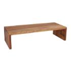 Acacia wooden tray 50x18x12 cm brown product photo