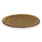 Porcelain plate Jersey triangle 21 cm yellow product photo