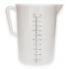 Plastic measure jug 190xH270 mm 5L transparent product photo