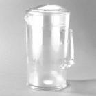 Polycarbonaat schenkkan 190 cl transparant met deksel Productfoto