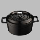 Lava Cooking gietijzeren braadpan ø 32 cm 10L mat zwart Productfoto