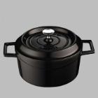 Lava Cooking gietijzeren braadpan ø 28 cm 6.7L mat zwart Productfoto