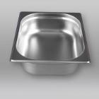 Grocier stainless steel gastronorm insert 1/2GN 32.5x26.5x15 cm 9L product photo