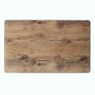 Melamine serveerplateau 1/1 GN Driftwood 53x32.5x2 cm Productfoto