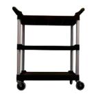 Rubbermaid work material trolley black product photo