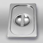 Grocier stainless steel lid with handle for gastronorm container 1/4 GN product photo