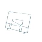 Cook book stand chromed 23x23 cm product photo