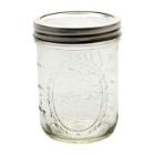 Ball Mason Jar glass storage jar Pint round 47.5 cl with swivel lid product photo
