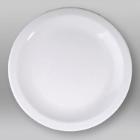 Grocier porseleinen bord Nordika ø 25.6 cm wit Productfoto