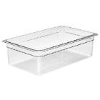 PC gastronorm insert container 1/1 GN 53x32.5x6.5 cm transparent product photo