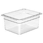 Cambro kunststof gastronorm inzetbak 1/2GN 32.5x26.5x10 cm transparant Productfoto
