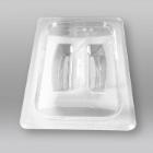 Plastic lid smooth PC for gastronorm container 1/4 GN transparent product photo