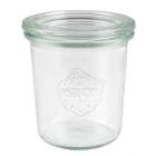 Glass storage jar Stort Mini-mold round 140 ml with lid product photo