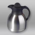 RVS isoleerkan 1L 15x15x19.5 cm zwart Productfoto