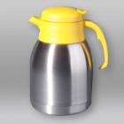 RVS isoleerkan 1.5L 17x17x22.5 cm geel Productfoto