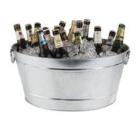 RVS teil verzinkt 32x50x23 cm 18L zilver Productfoto