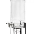 Glass fruit- and water dispenser on standard 10L ø 20x50 cm transparent product photo