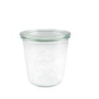 Glass storage jar Stort round 290 ml with lid product photo