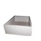 Houten broodbak 1/2 GN 32.5x26.5x10 cm wit Productfoto