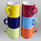 Grocier porcelain vending cup Nordika 19 cl in 4x6 colors product photo